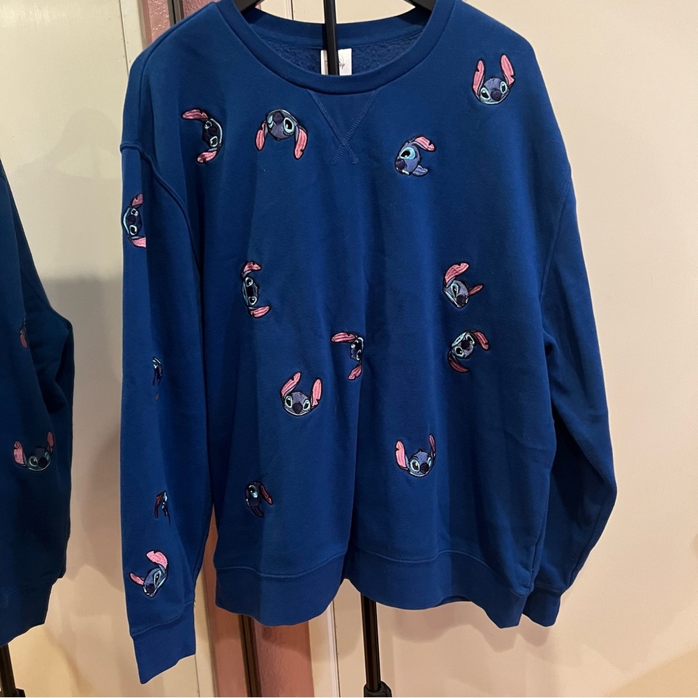 Disney Stitch Blue Sweater